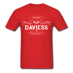 Daviess County Vintage Banner T-Shirt - red