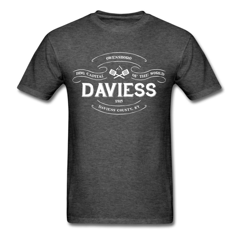 Daviess County Vintage Banner T-Shirt - heather black