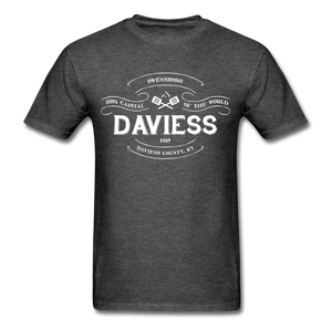 Daviess County Vintage Banner T-Shirt - heather black