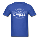 Daviess County Vintage Banner T-Shirt - royal blue