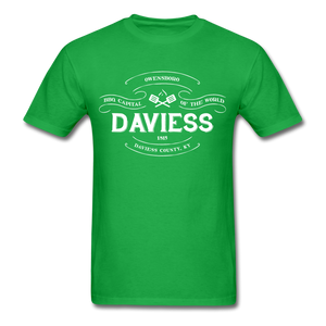 Daviess County Vintage Banner T-Shirt - bright green