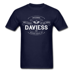 Daviess County Vintage Banner T-Shirt - navy