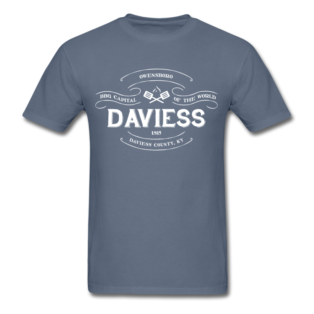 Daviess County Vintage Banner T-Shirt - denim