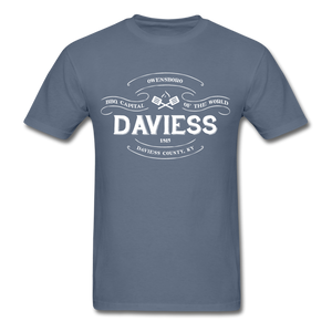 Daviess County Vintage Banner T-Shirt - denim