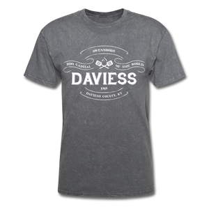 Daviess County Vintage Banner T-Shirt - mineral charcoal gray