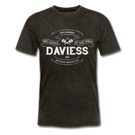 Daviess County Vintage Banner T-Shirt - mineral black