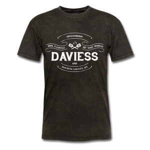 Daviess County Vintage Banner T-Shirt - mineral black