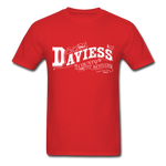 Daviess County Ornate T-Shirt - red