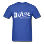 Daviess County Ornate T-Shirt - royal blue