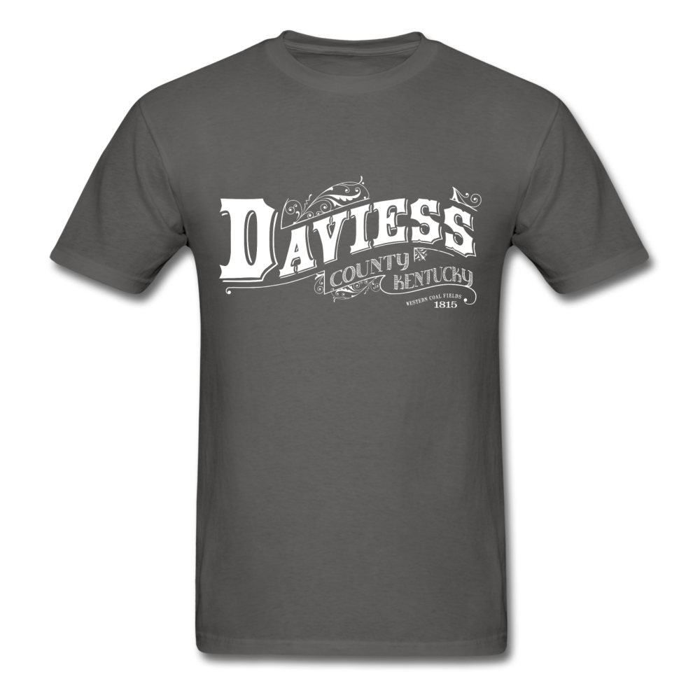 Daviess County Ornate T-Shirt - charcoal