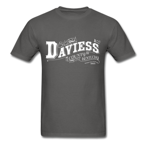 Daviess County Ornate T-Shirt - charcoal