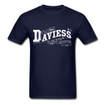 Daviess County Ornate T-Shirt - navy