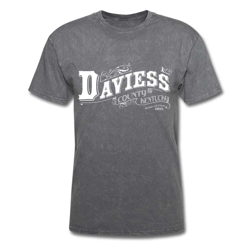 Daviess County Ornate T-Shirt - mineral charcoal gray