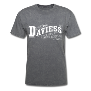 Daviess County Ornate T-Shirt - mineral charcoal gray