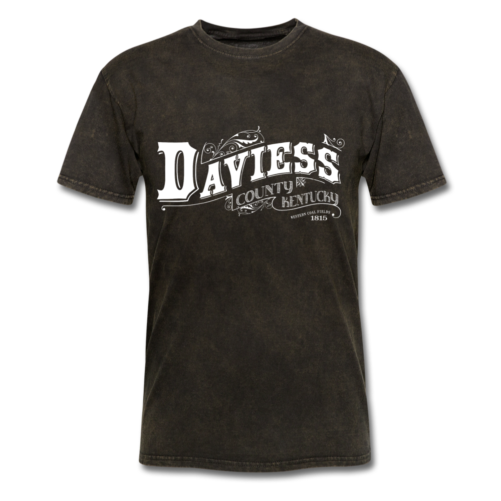 Daviess County Ornate T-Shirt - mineral black