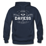 Daviess County Vintage Banner Hoodie - navy