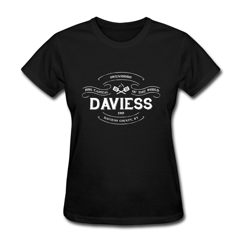 Daviess County Vintage Banner Women's T-Shirt - black