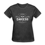 Daviess County Vintage Banner Women's T-Shirt - heather black