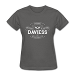 Daviess County Vintage Banner Women's T-Shirt - charcoal