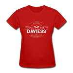 Daviess County Vintage Banner Women's T-Shirt - red