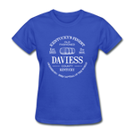 Daviess County Vintage KY's Finest Women's T-Shirt - royal blue