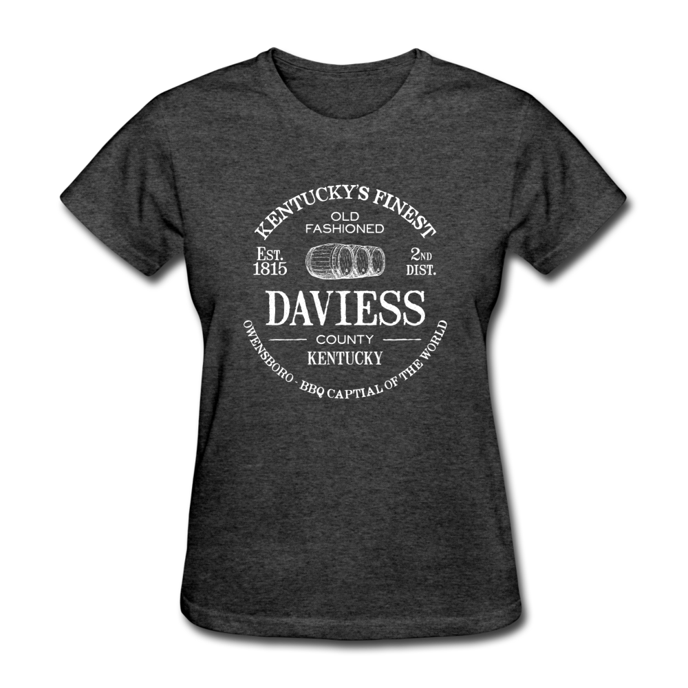 Daviess County Vintage KY's Finest Women's T-Shirt - heather black