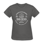 Daviess County Vintage KY's Finest Women's T-Shirt - charcoal