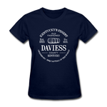 Daviess County Vintage KY's Finest Women's T-Shirt - navy