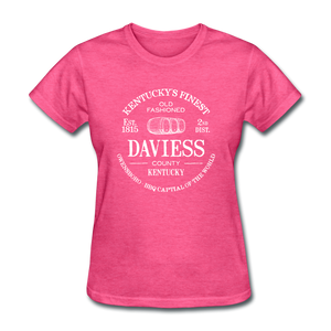 Daviess County Vintage KY's Finest Women's T-Shirt - heather pink