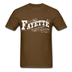 Fayette County Ornate T-Shirt - brown