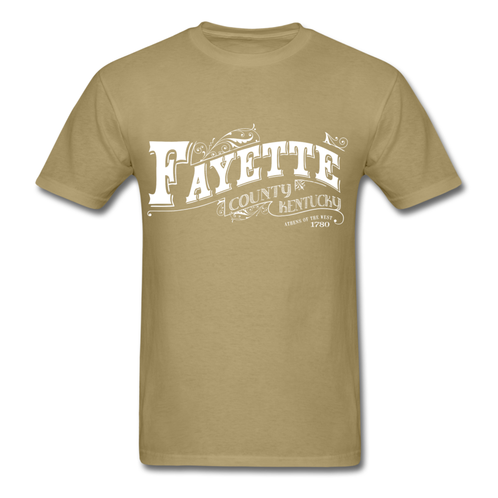 Fayette County Ornate T-Shirt - khaki