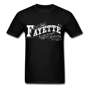 Fayette County Ornate T-Shirt - black