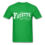 Fayette County Ornate T-Shirt - bright green