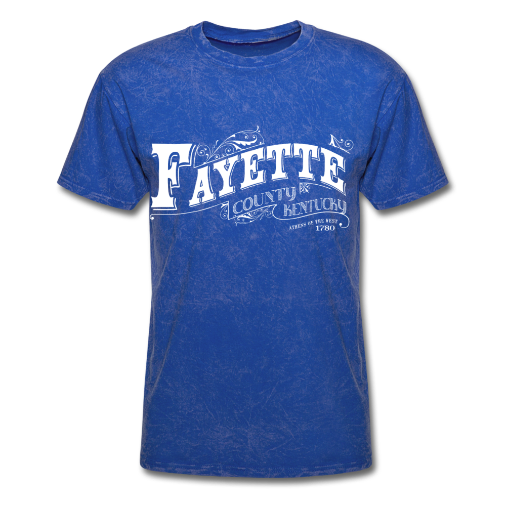 Fayette County Ornate T-Shirt - mineral royal