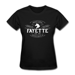 Fayette County Vintage Banner Women's T-Shirt - black