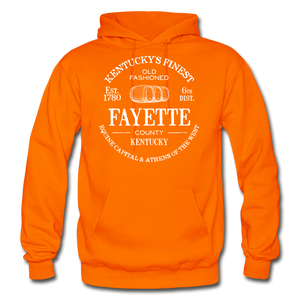 Fayette County Vintage KY's Finest Hoodie - orange