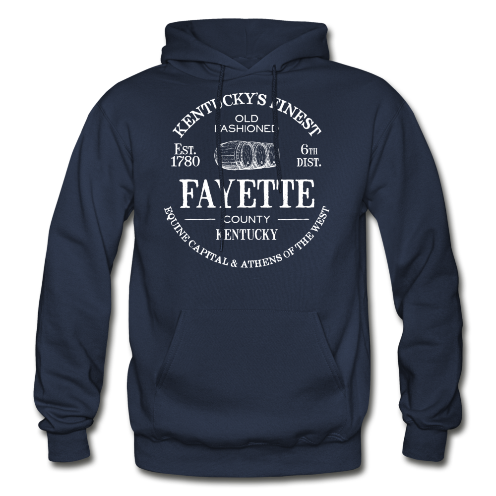 Fayette County Vintage KY's Finest Hoodie - navy