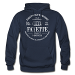 Fayette County Vintage KY's Finest Hoodie - navy