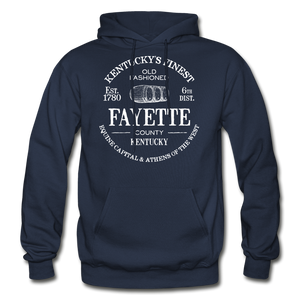 Fayette County Vintage KY's Finest Hoodie - navy