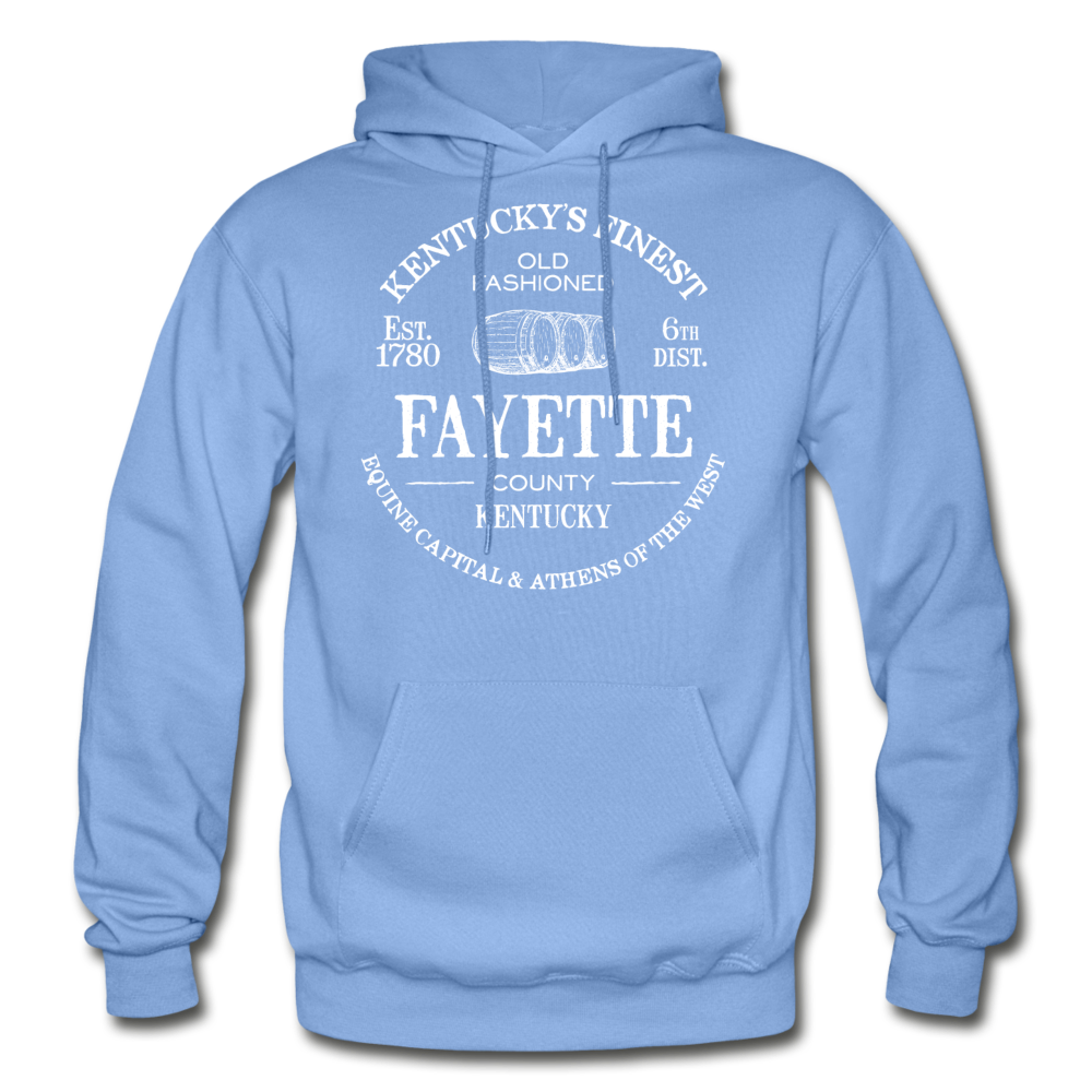 Fayette County Vintage KY's Finest Hoodie - carolina blue