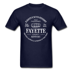 Fayette County Vintage KY's Finest T-Shirt - navy