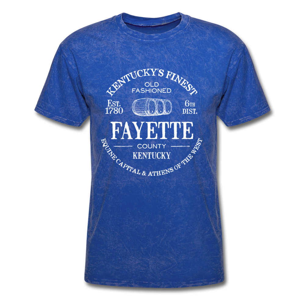 Fayette County Vintage KY's Finest T-Shirt - mineral royal