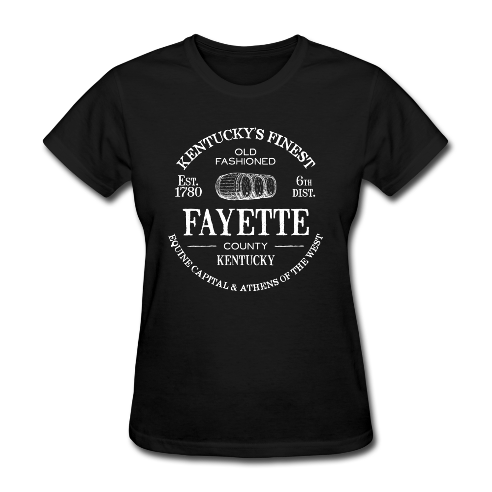 Fayette County Vintage KY's Finest Women's T-Shirt - black