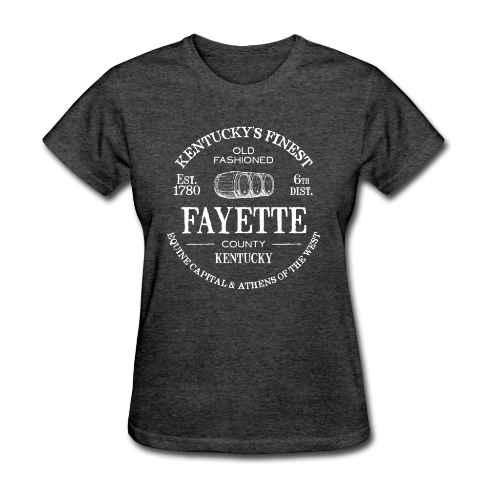 Fayette County Vintage KY's Finest Women's T-Shirt - heather black