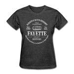 Fayette County Vintage KY's Finest Women's T-Shirt - heather black