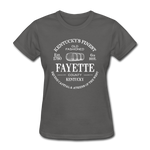 Fayette County Vintage KY's Finest Women's T-Shirt - charcoal