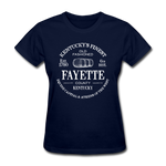 Fayette County Vintage KY's Finest Women's T-Shirt - navy