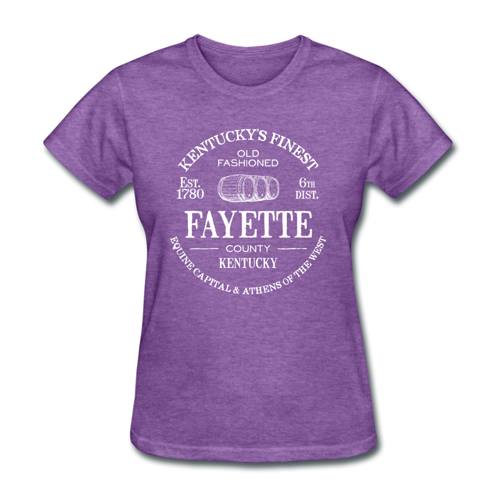 Fayette County Vintage KY's Finest Women's T-Shirt - purple heather