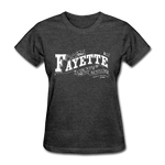 Fayette County Ornate Women's T-Shirt - heather black