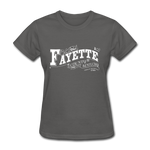 Fayette County Ornate Women's T-Shirt - charcoal